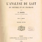 L'Alalyse du Lait