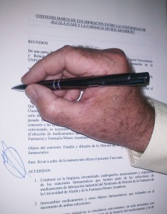 firma del convenio