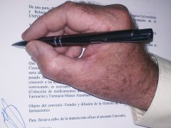 firma del convenio